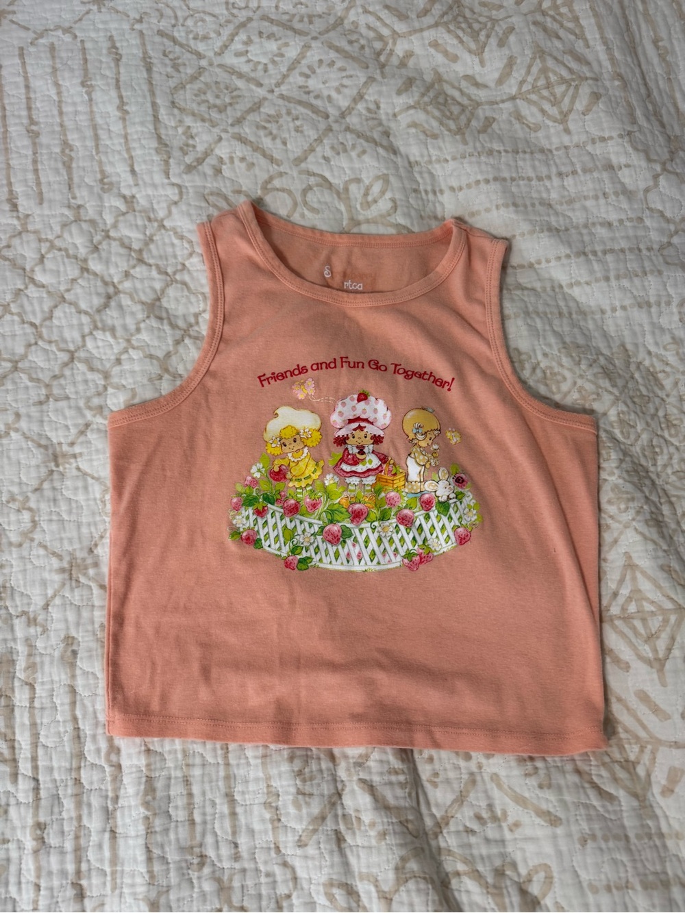 strawberry shortcake tank top
